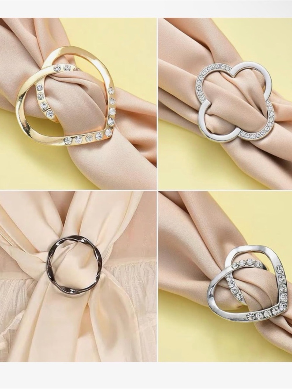 Shirt or Scarf Ring Brand New (Various Styles Available)